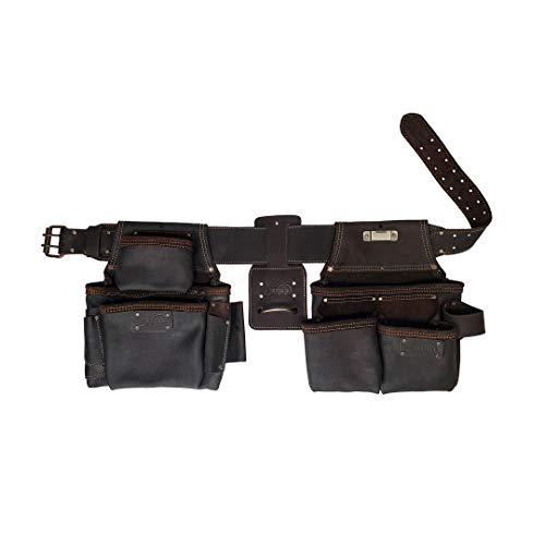 OX Tools Pro Carpenter's Workwear Set for Professionals - Padded Support with Adjustable Chest Strap and OX Tools Pro 4